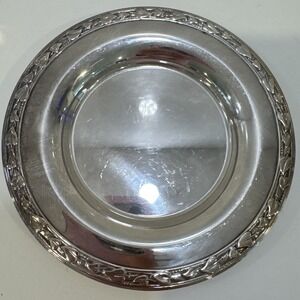 Wm A Rogers Meadowbrook Silver Plated Candy Trinket 5.5" Dish Bowl Vintage 1930s